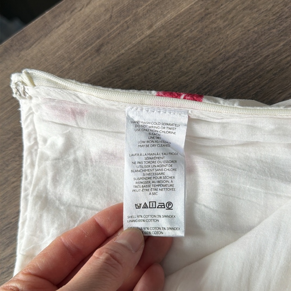 NWT (Anthro) Maeve Printed Bubble Shorts in Sz Medium - Picture 8 of 12